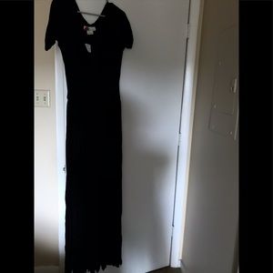 Black free people beach romper